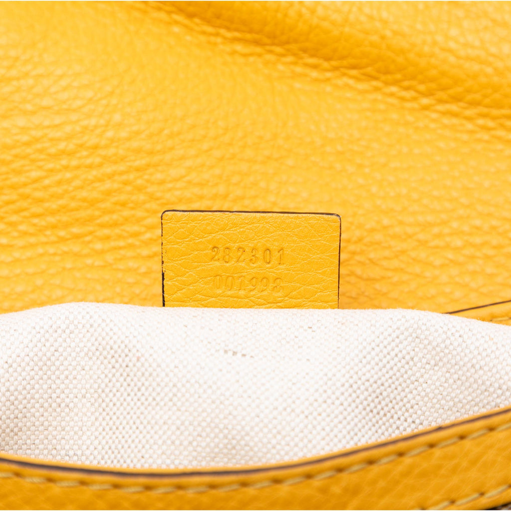 Gucci GG Canvas Bella Flap Satchel