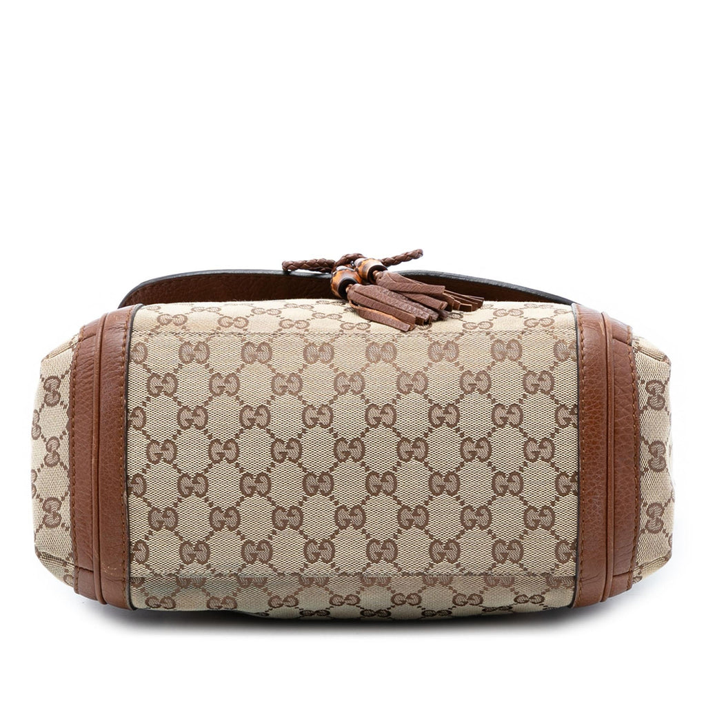 Gucci GG Canvas Bella Flap Satchel