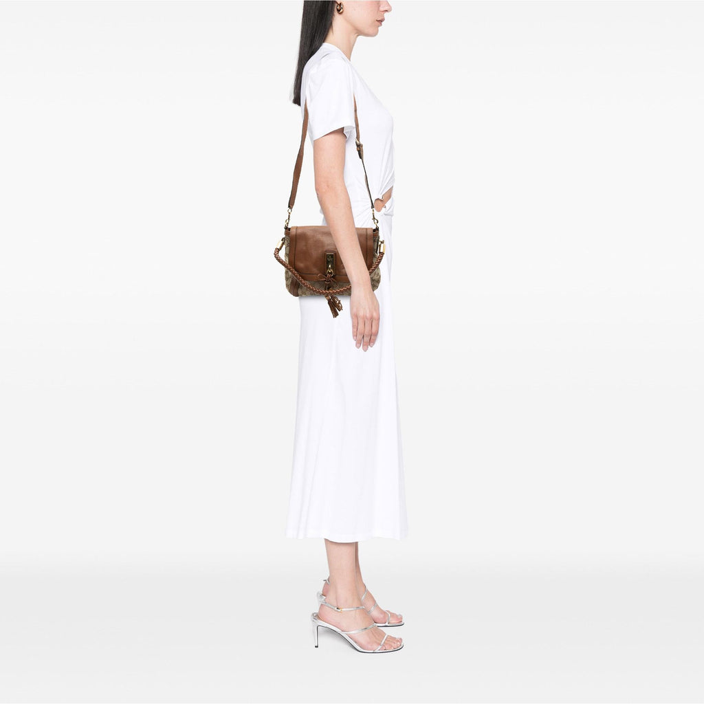 Gucci GG Canvas Bella Flap Satchel