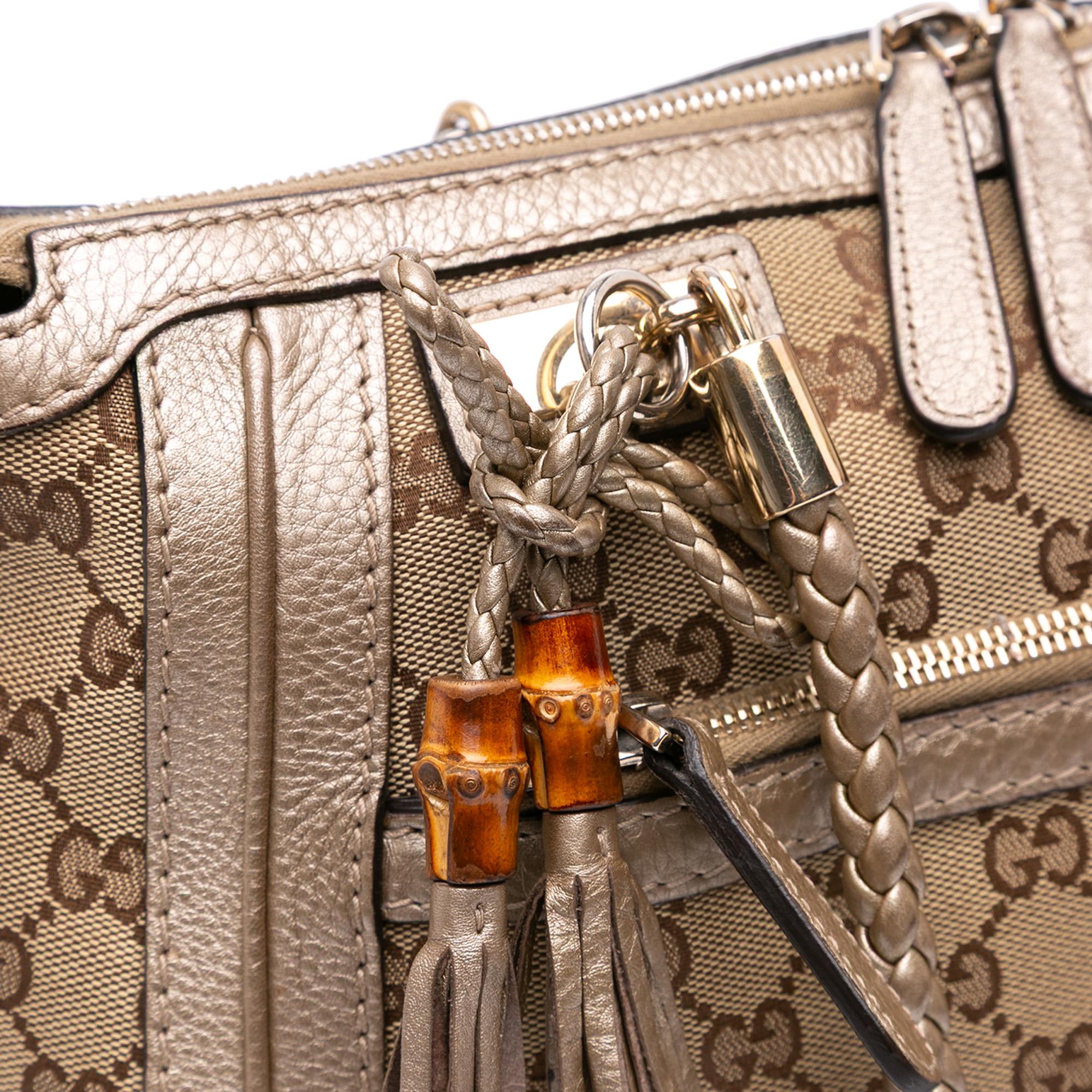Gucci GG Canvas Bella Satchel