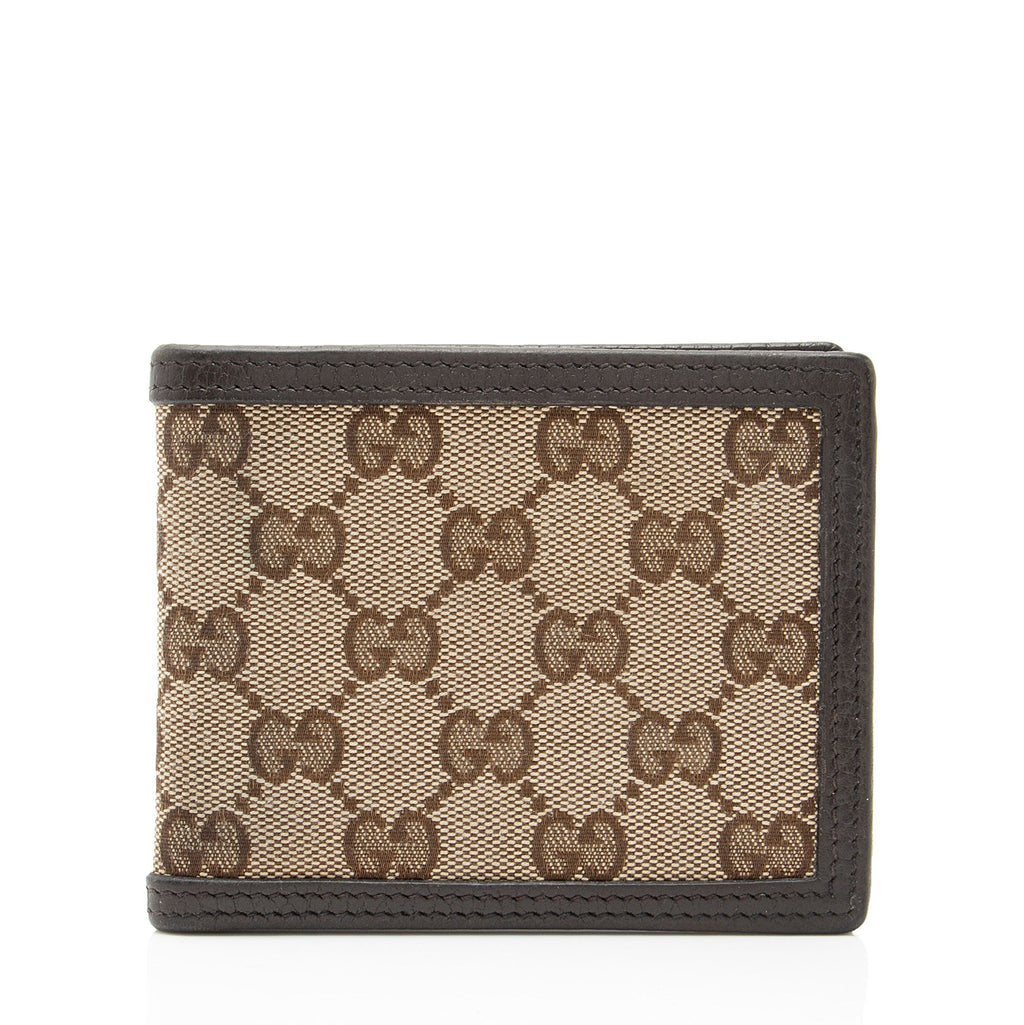 Gucci GG Canvas Bifold Wallet