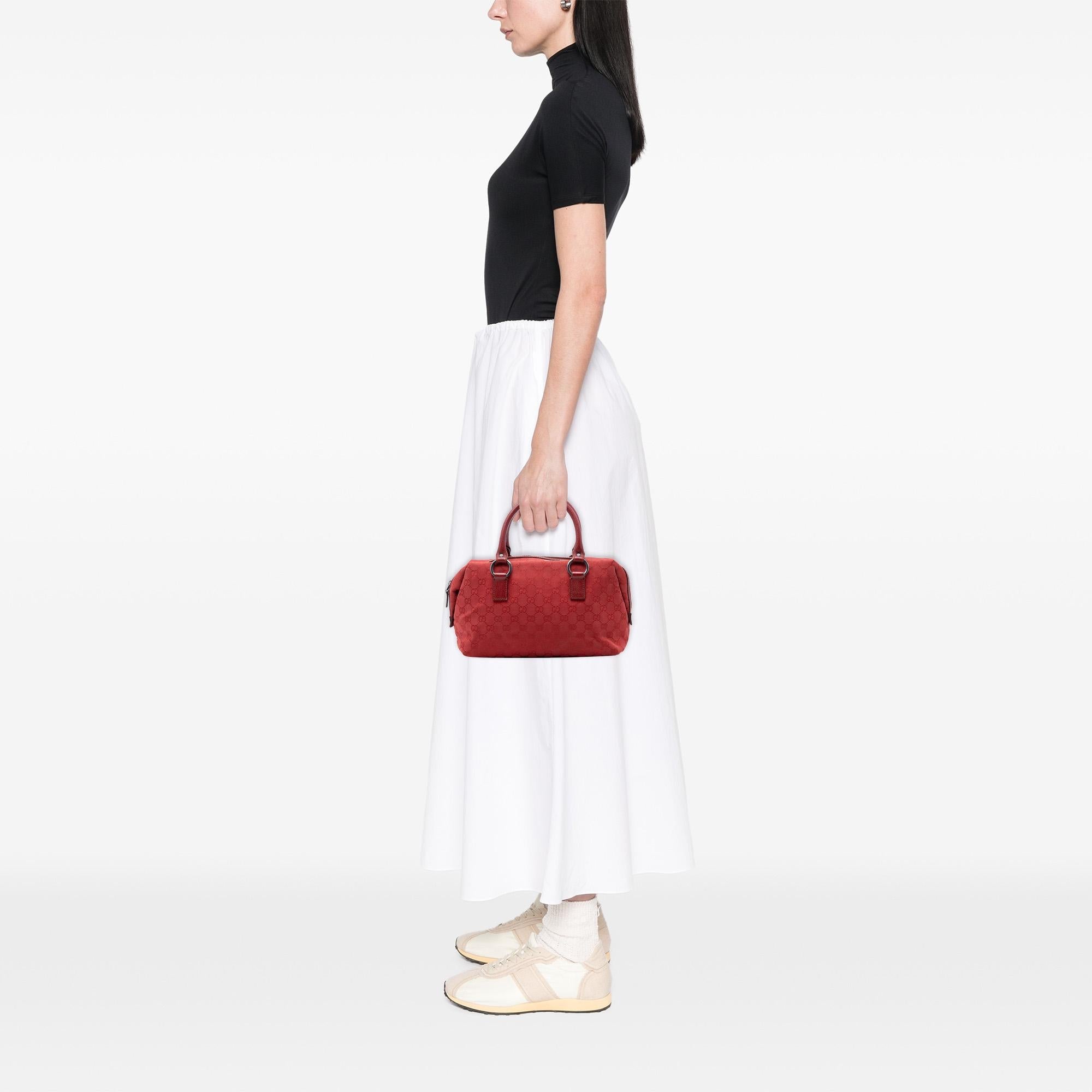 Gucci GG Canvas Boston Bag