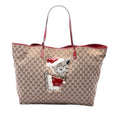 Gucci GG Canvas Brando Guccioli Holiday Chihuahua Tote