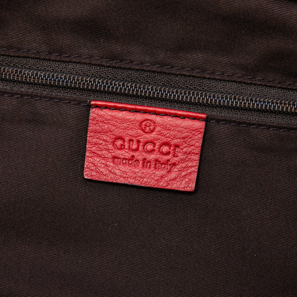 Gucci GG Canvas Brando Guccioli Holiday Chihuahua Tote