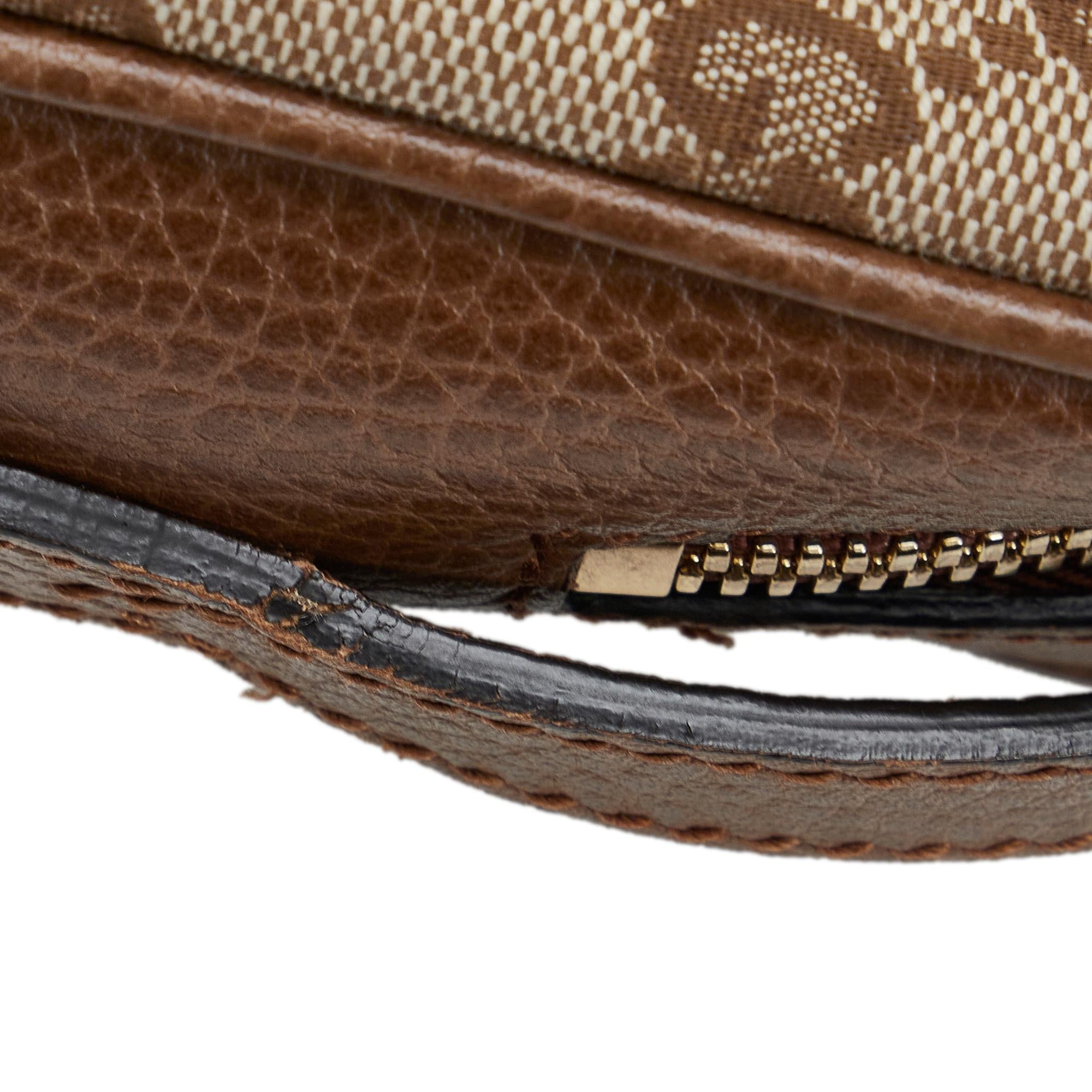 Gucci GG Canvas Bree Crossbody Bag (SHG-JiR4i2)
