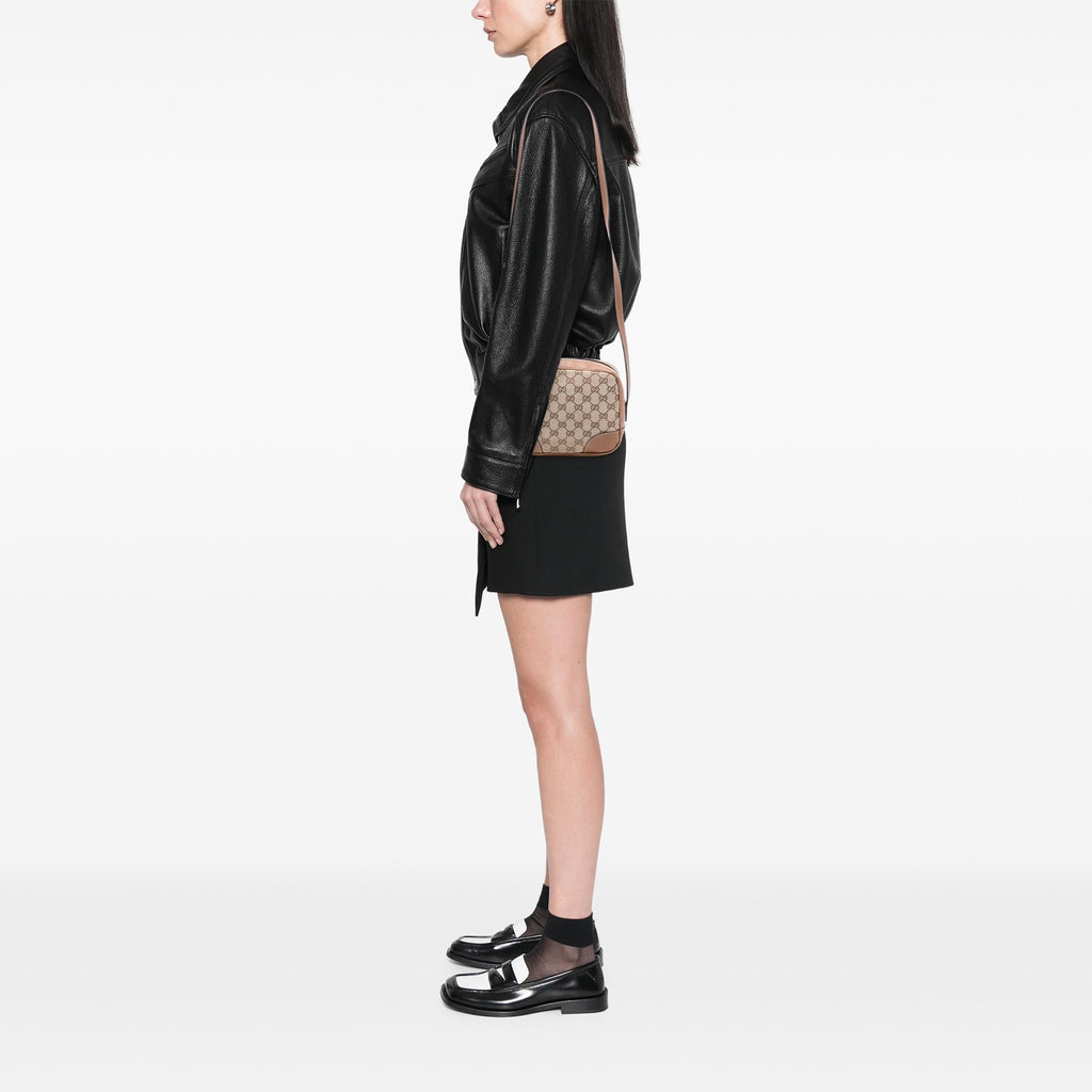 Gucci GG Canvas Bree Crossbody