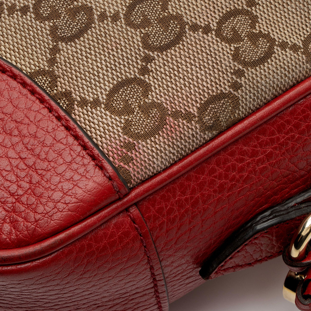 Gucci GG Canvas Bree Mini Messenger Bag (SHF-VNxIcN)