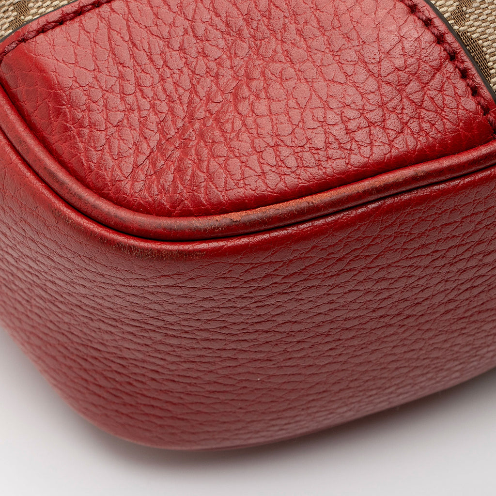 Gucci GG Canvas Bree Mini Messenger Bag (SHF-VNxIcN)