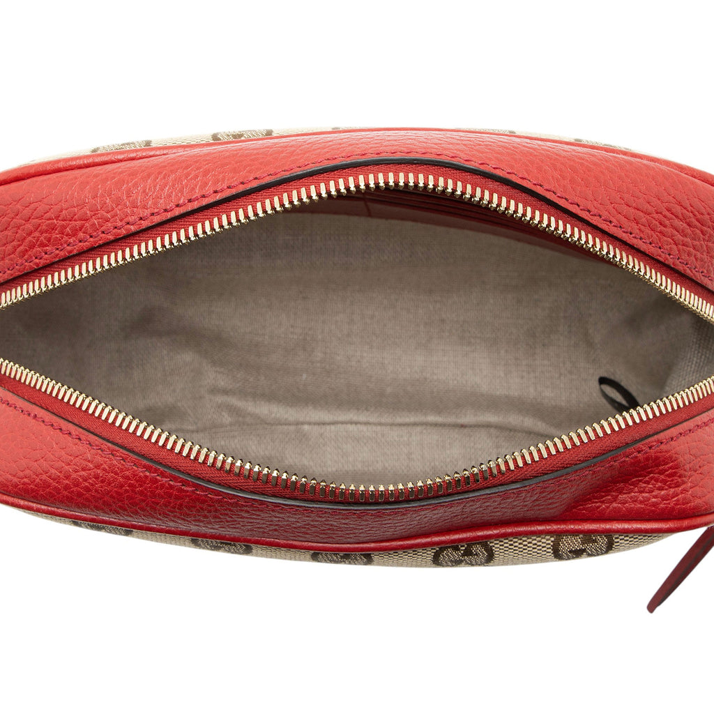 Gucci GG Canvas Bree Mini Messenger