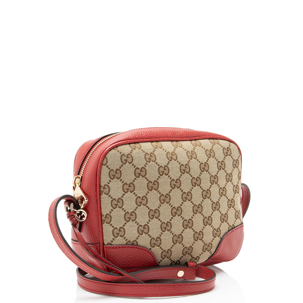 Gucci GG Canvas Bree Mini Messenger