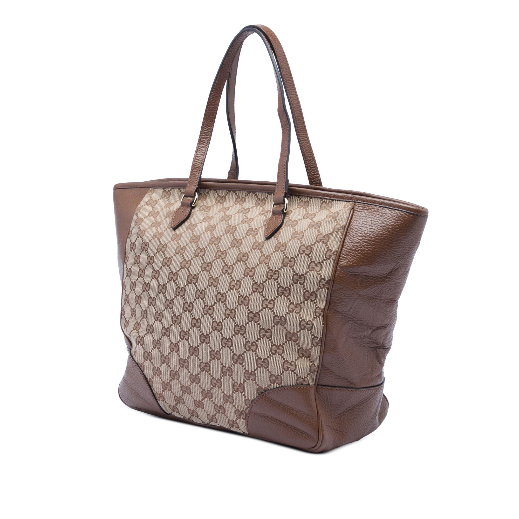 Gucci GG Canvas Bree Zippered Tote