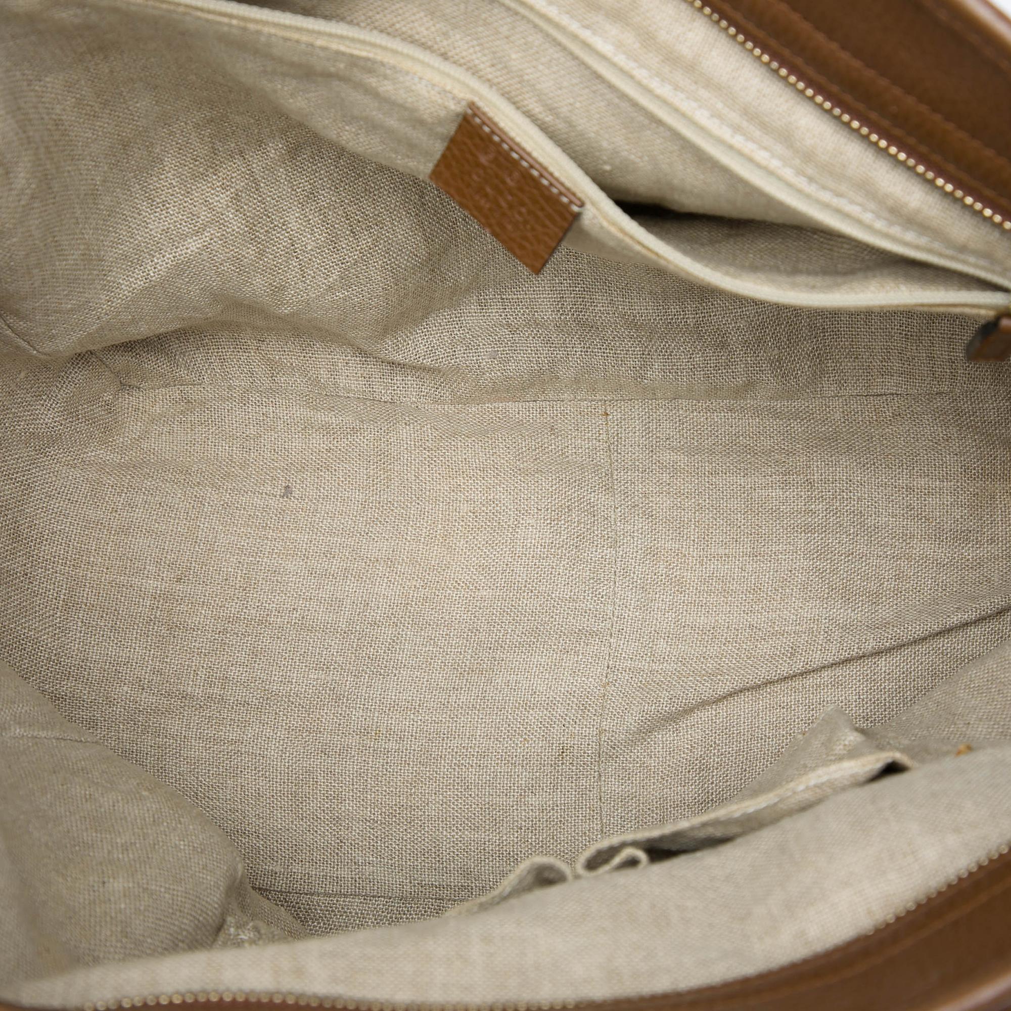 Gucci GG Canvas Bree Zippered Tote