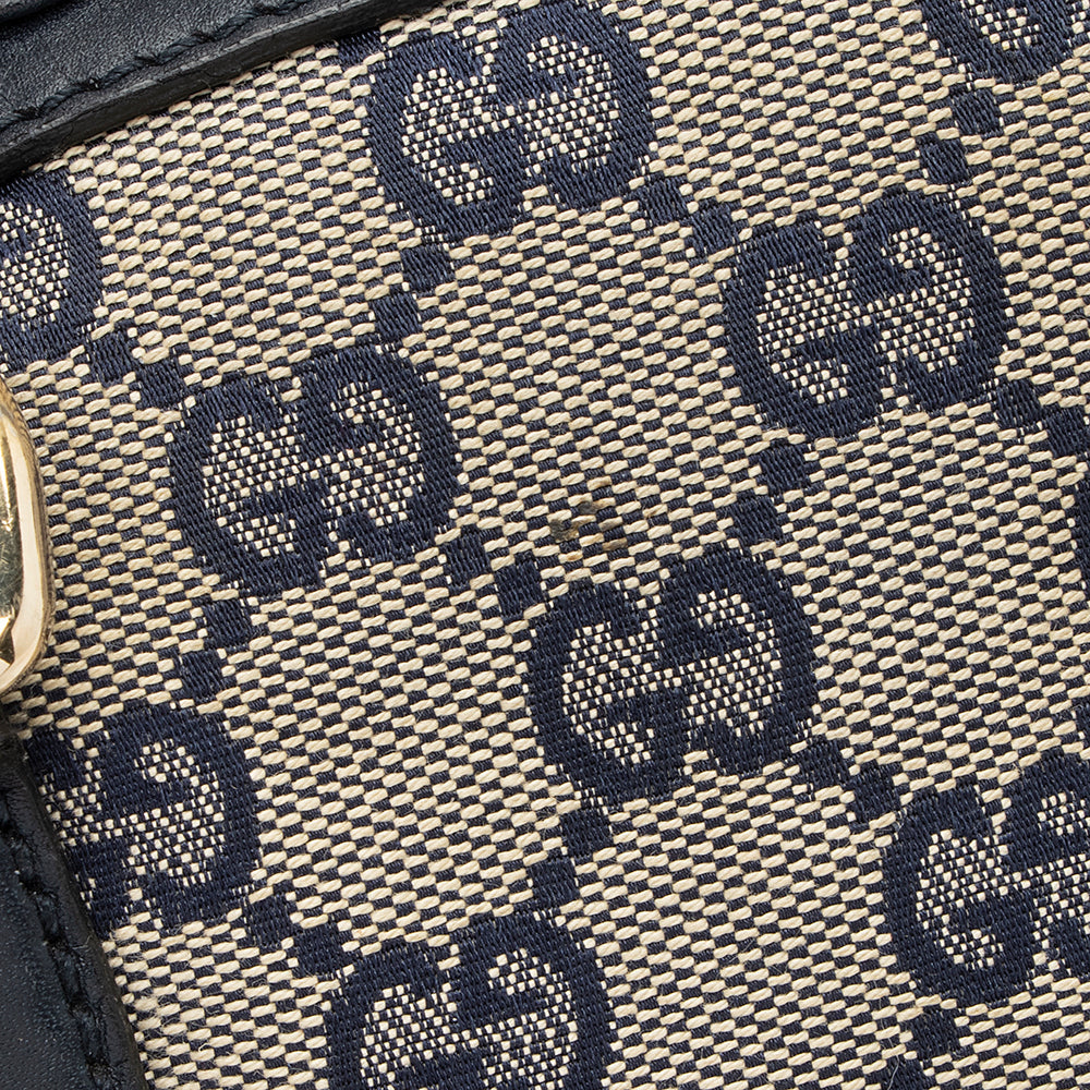 Gucci GG Canvas Brick Lane Boston Bag - FINAL SALE (SHF-19740)
