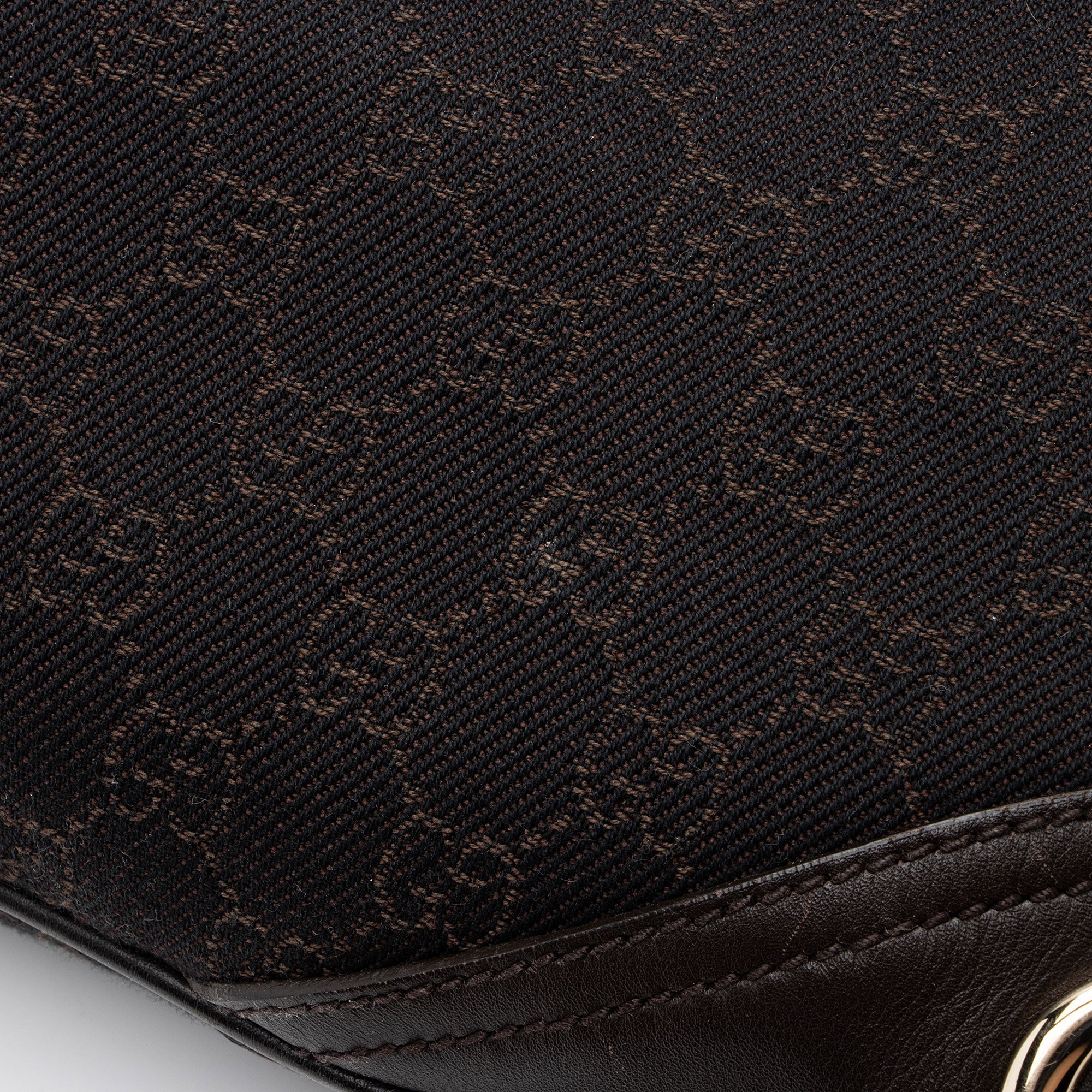 Gucci GG Canvas Britt Medium Hobo (SHF-nj2RBV)