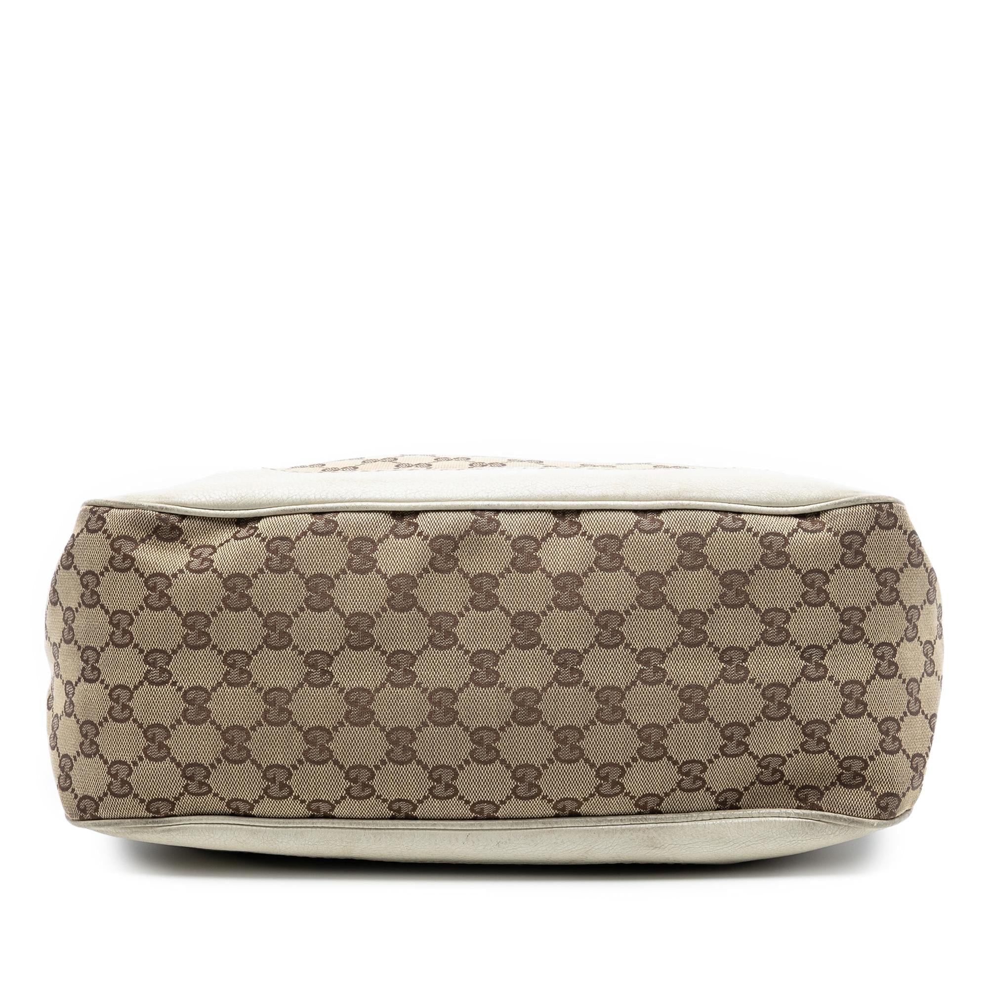 Gucci GG Canvas Charlotte Hobo