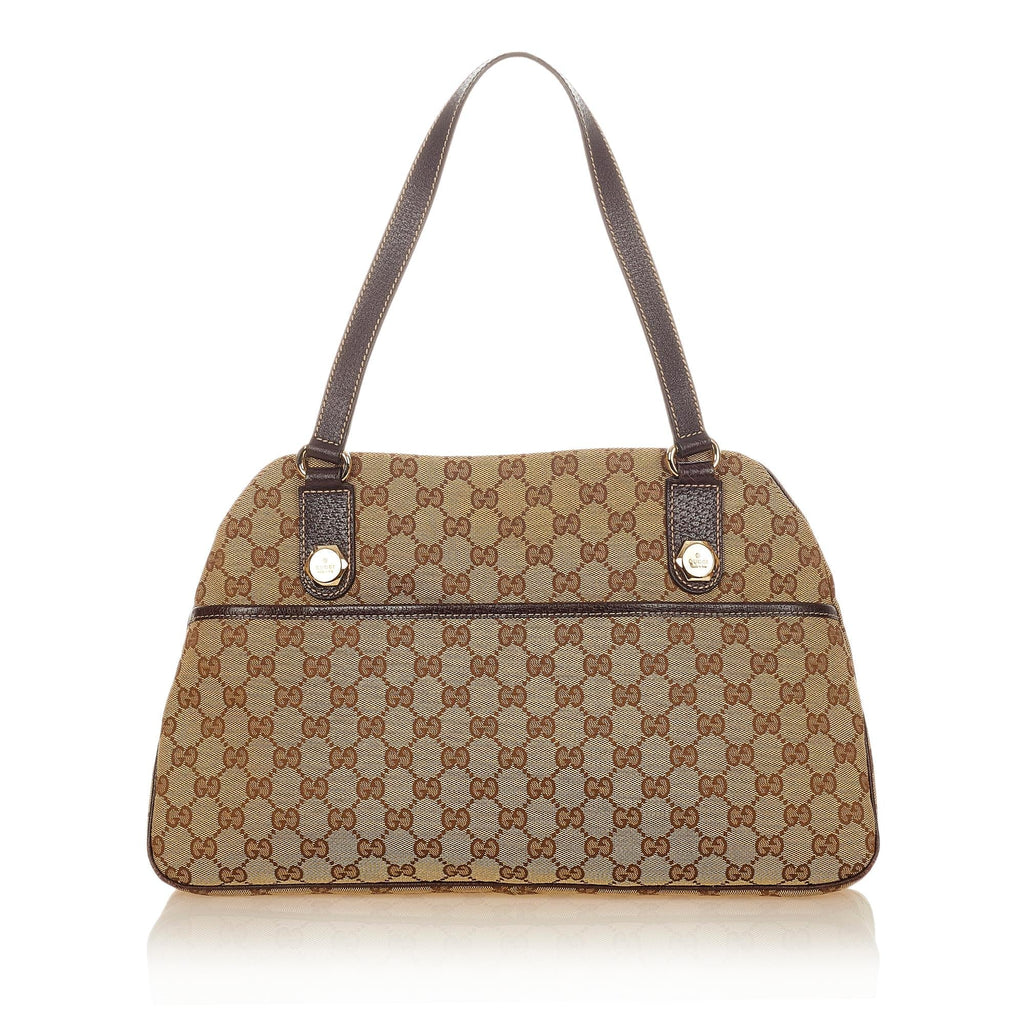 Gucci GG Canvas Charmy Shoulder Bag (SHG-26008)