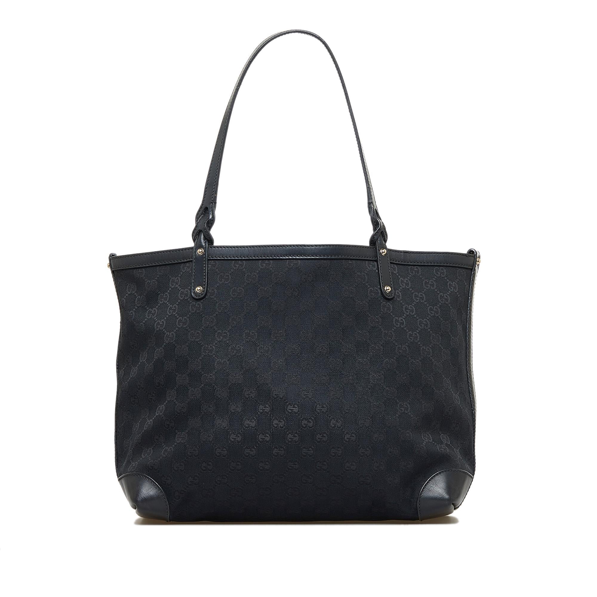 Gucci GG Canvas Craft Tote Bag (SHG-dNhqw1)