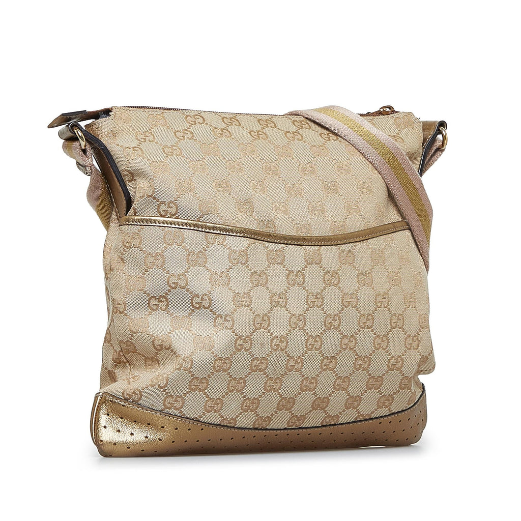 Gucci GG Canvas Crossbody Bag (SHG-am6vgN)