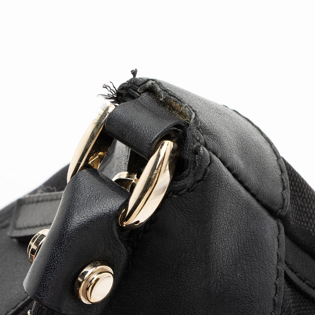 Gucci GG Canvas D Ring Medium Hobo
