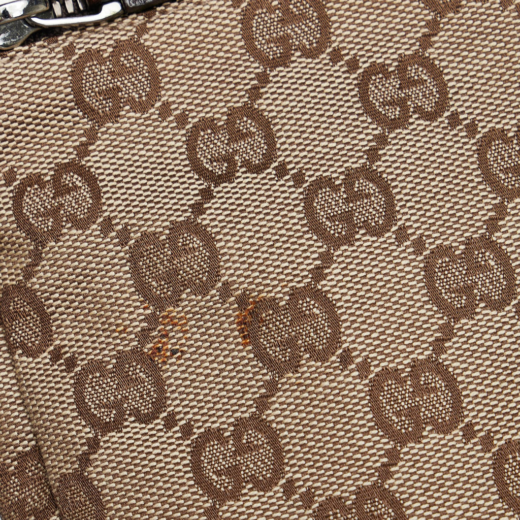 Gucci GG Canvas Double Pocket Belt Bag (SHG-MsV5eS)