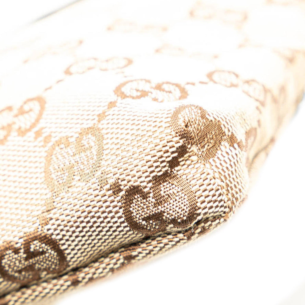Gucci GG Canvas Double Pocket Belt Bag