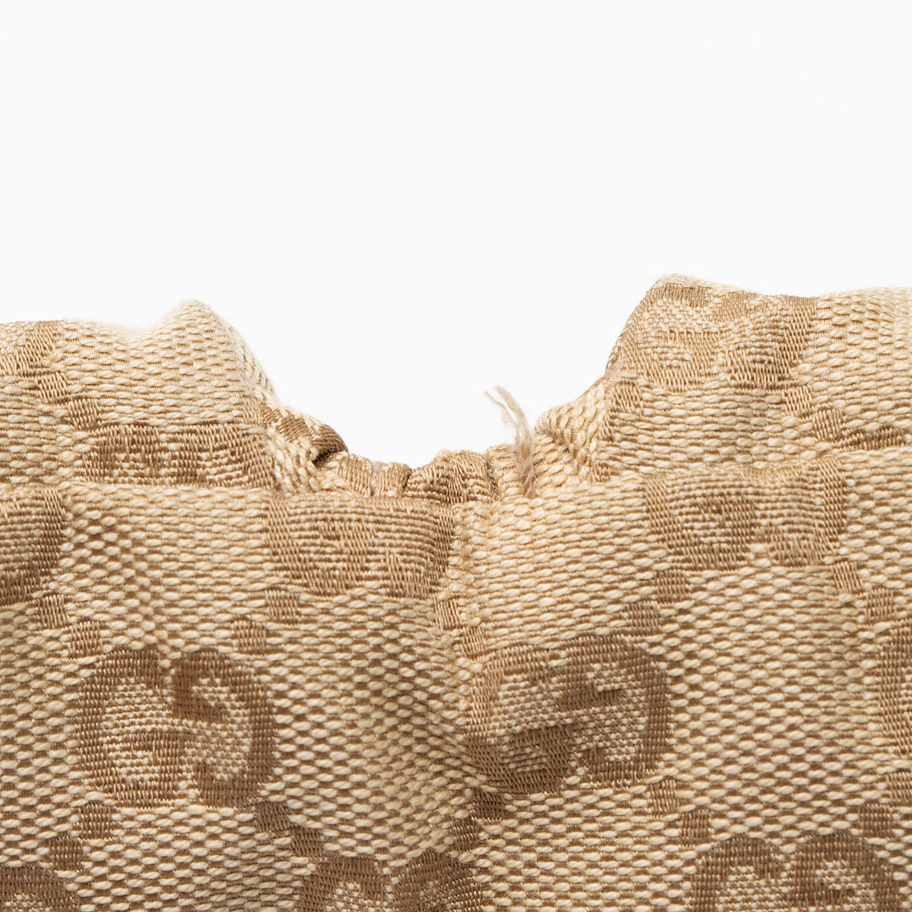 Gucci GG Canvas Double Pocket Belt Bag
