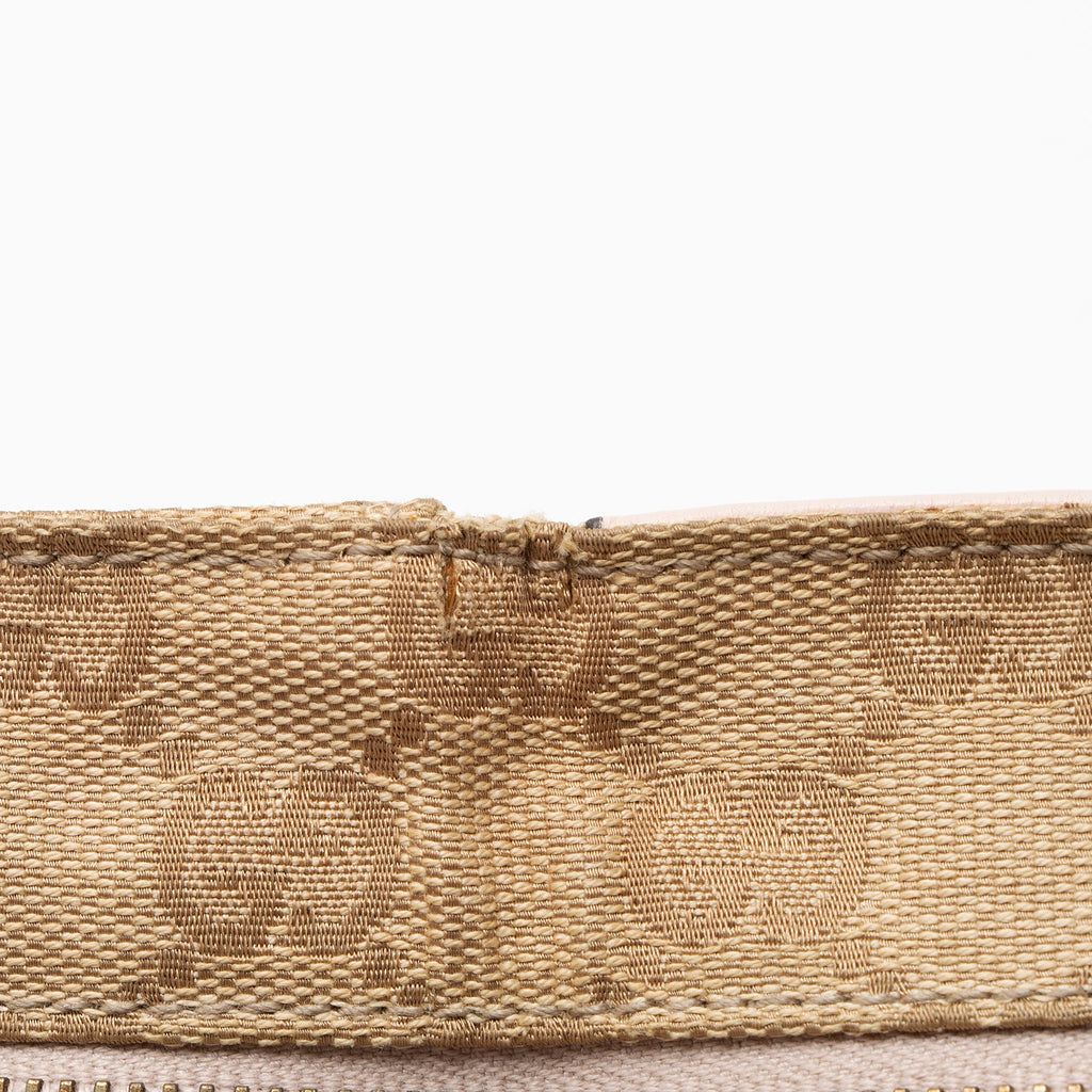 Gucci GG Canvas Double Pocket Belt Bag
