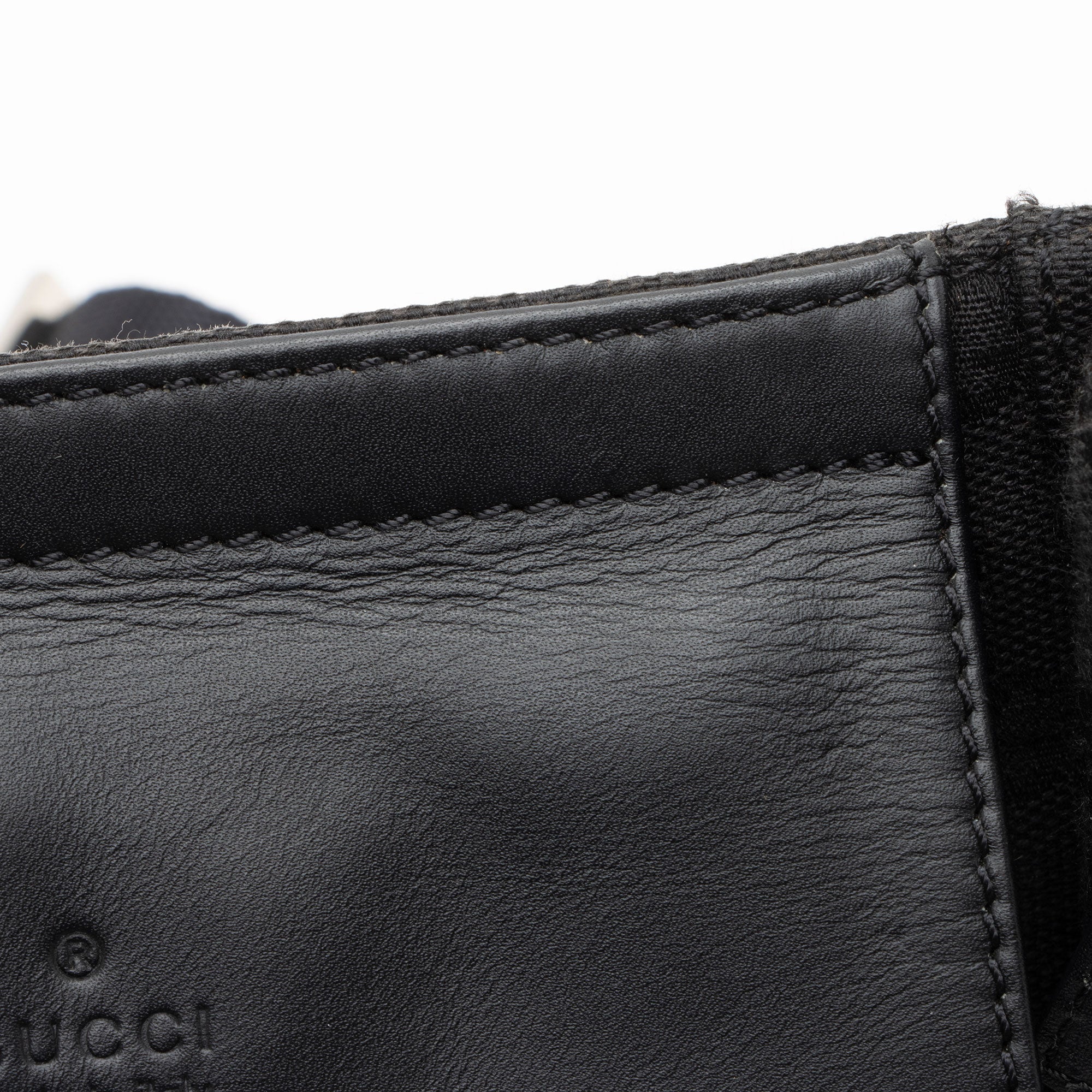 Gucci GG Canvas Double Pocket Belt Bag