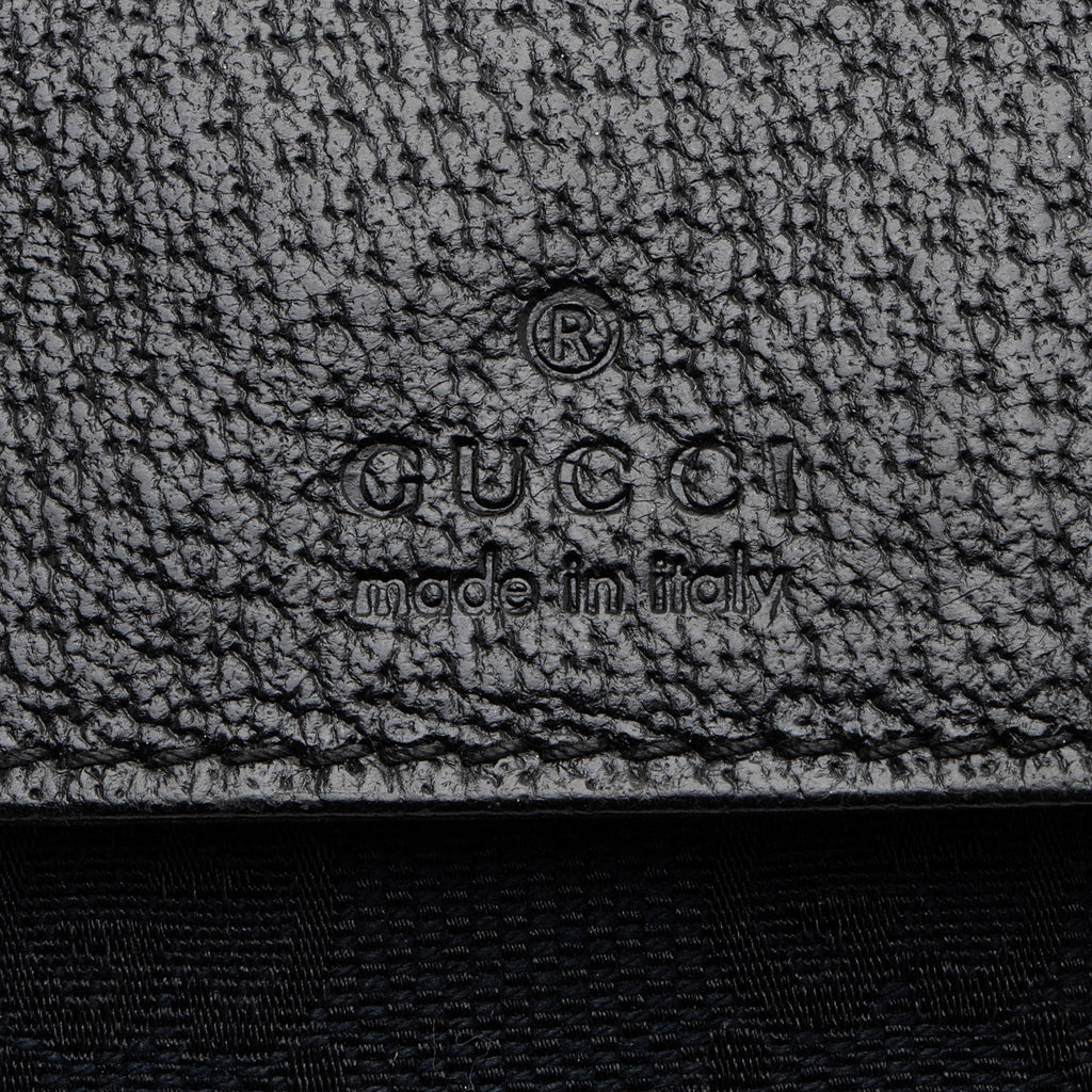 Gucci GG Canvas Double Pocket Belt Bag