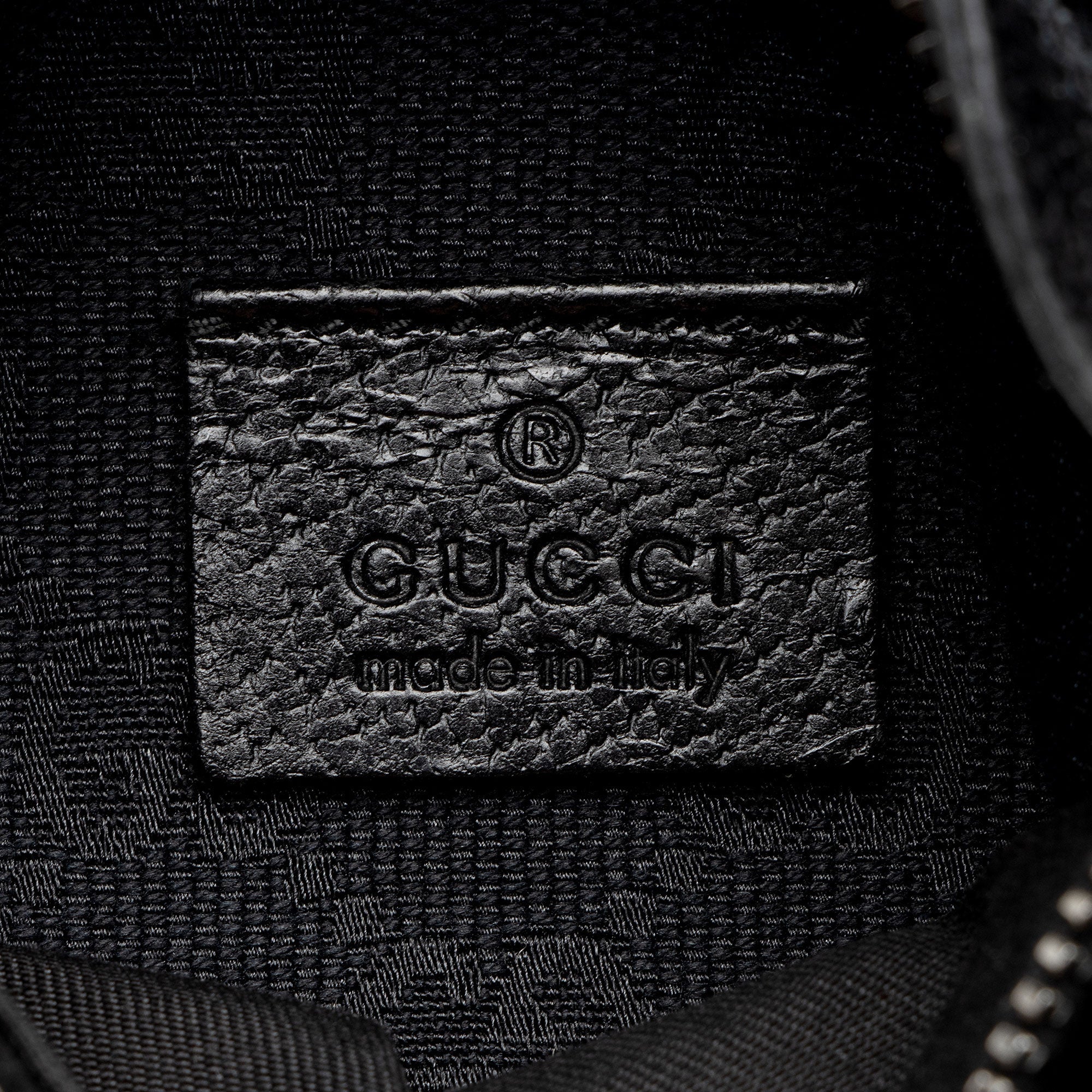 Gucci GG Canvas Double Pocket Belt Bag