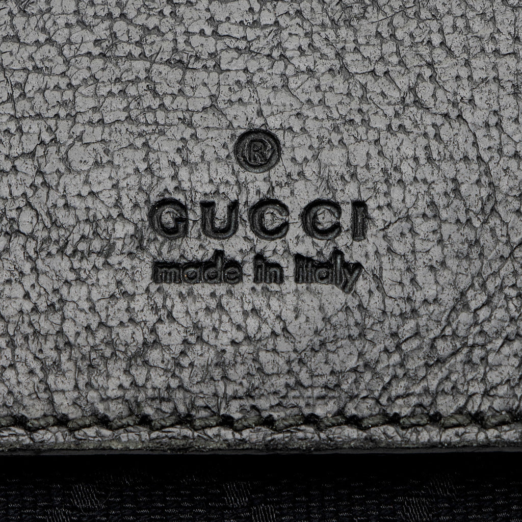 Gucci GG Canvas Double Pocket Belt Bag