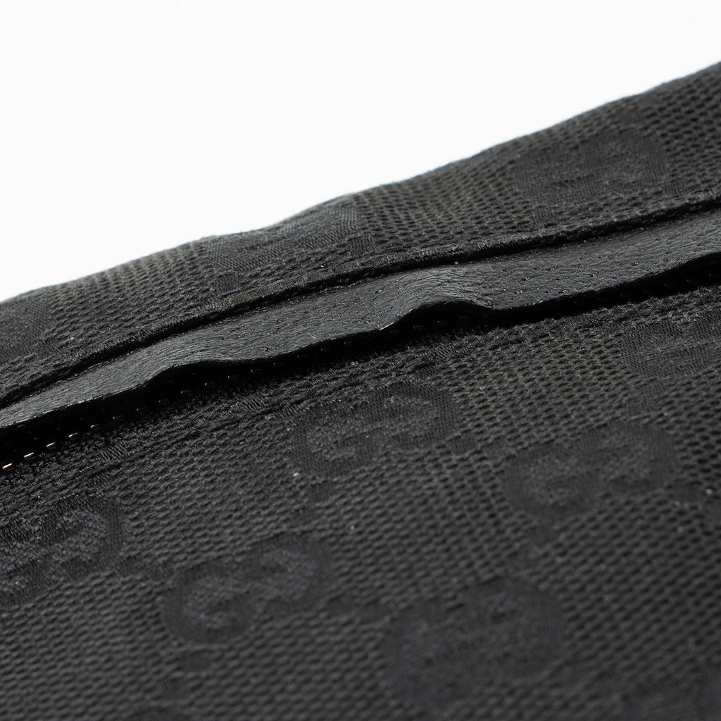 Gucci GG Canvas Double Pocket Belt Bag