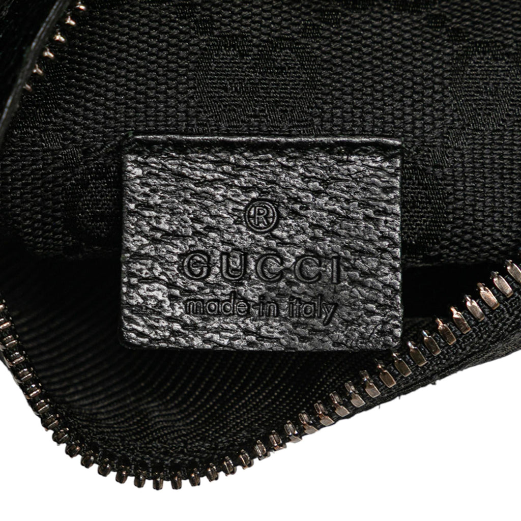 Gucci GG Canvas Double Pocket Belt Bag