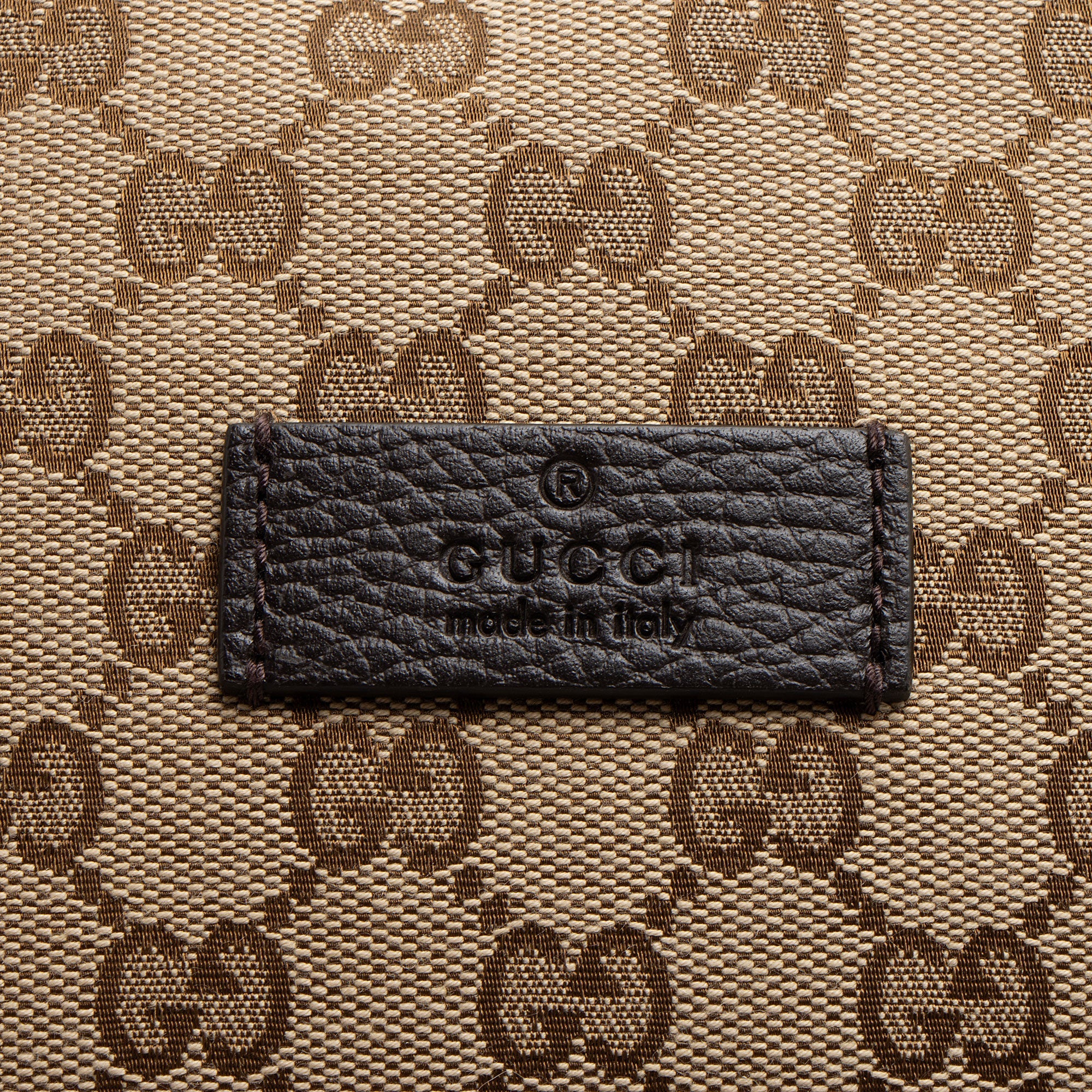 Gucci GG Canvas Drawstring Backpack (SHF-WIBaRK)