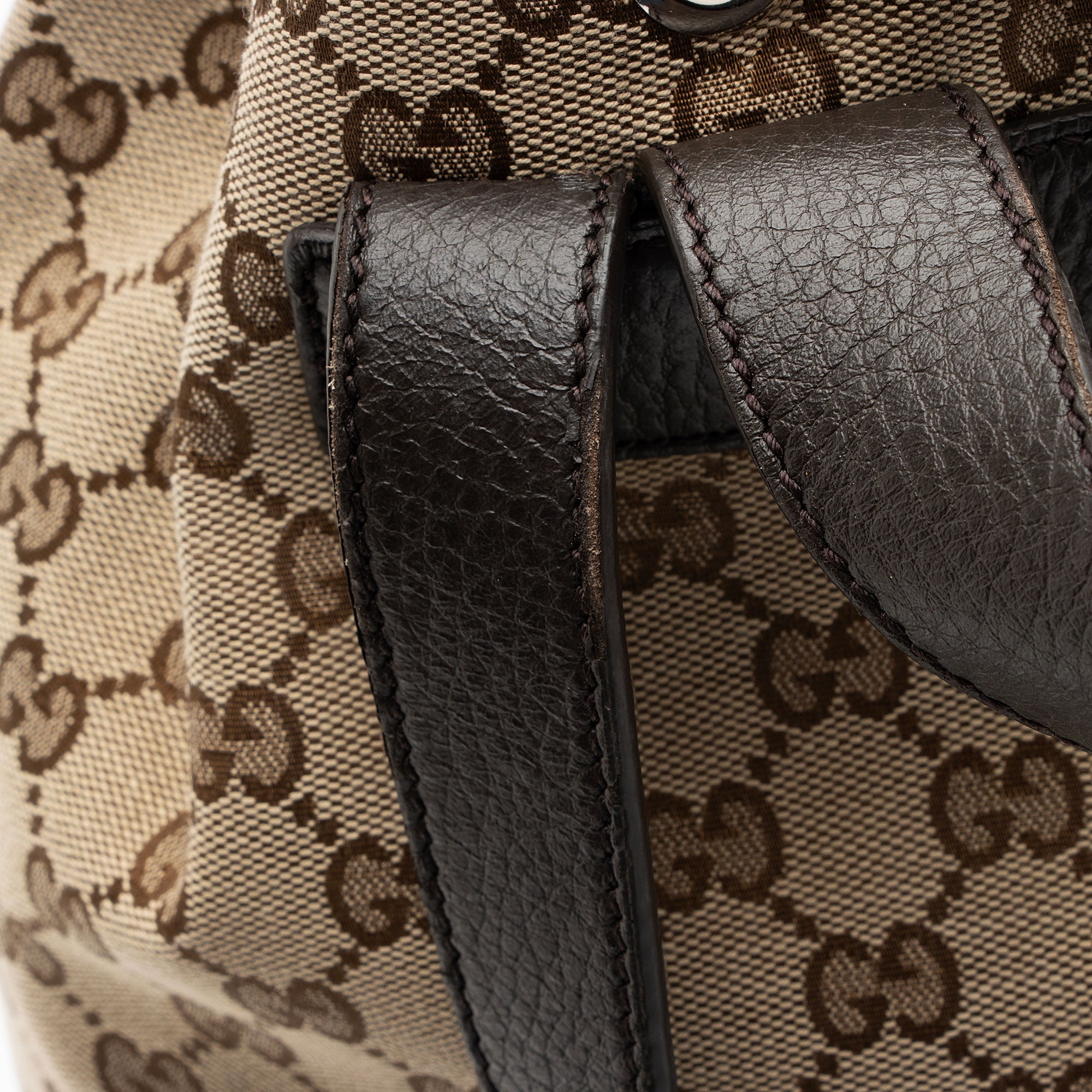 Gucci GG Canvas Drawstring Backpack