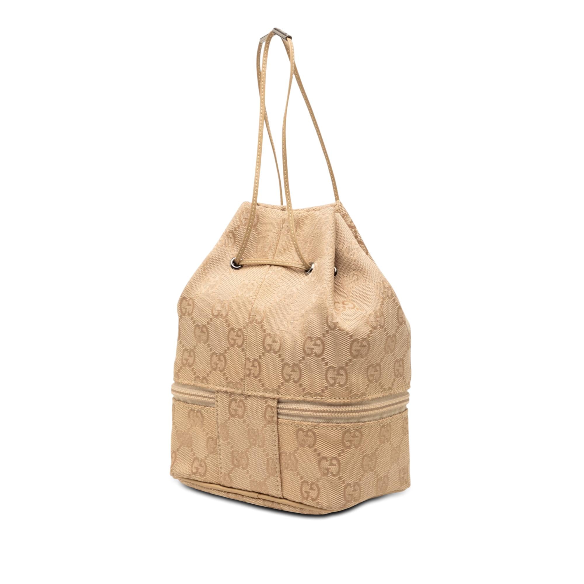 Gucci GG Canvas Drawstring Pouch
