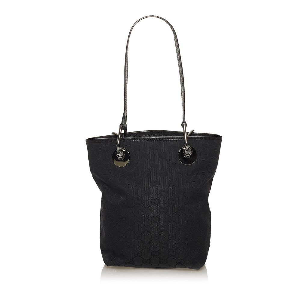 Gucci GG Canvas Eclipse Shoulder Bag (SHG-28440)
