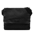 Gucci GG Canvas Flap Messenger Bag