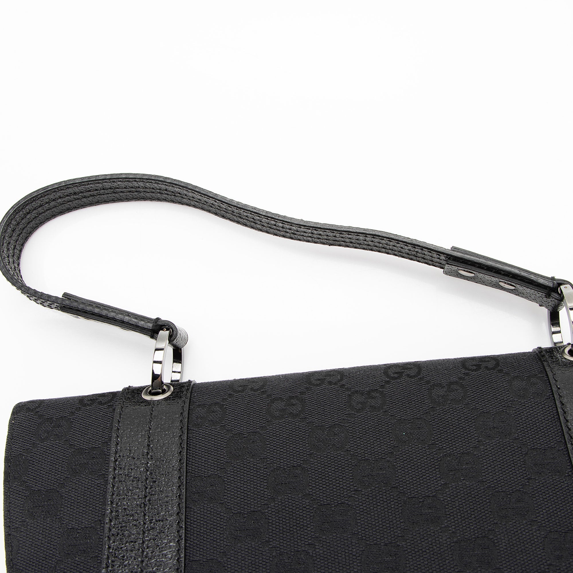Gucci GG Canvas Flap Top Handle