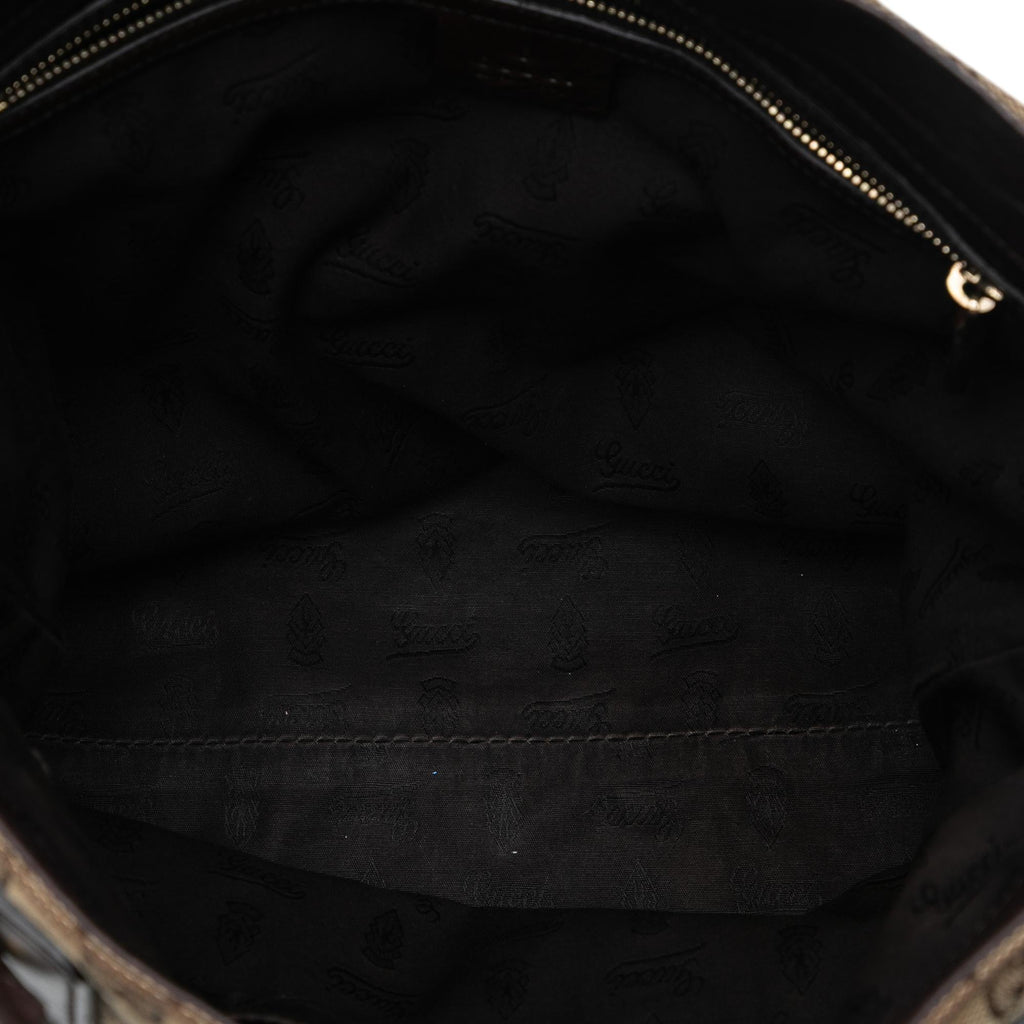 Gucci GG Canvas GG Charm Tote