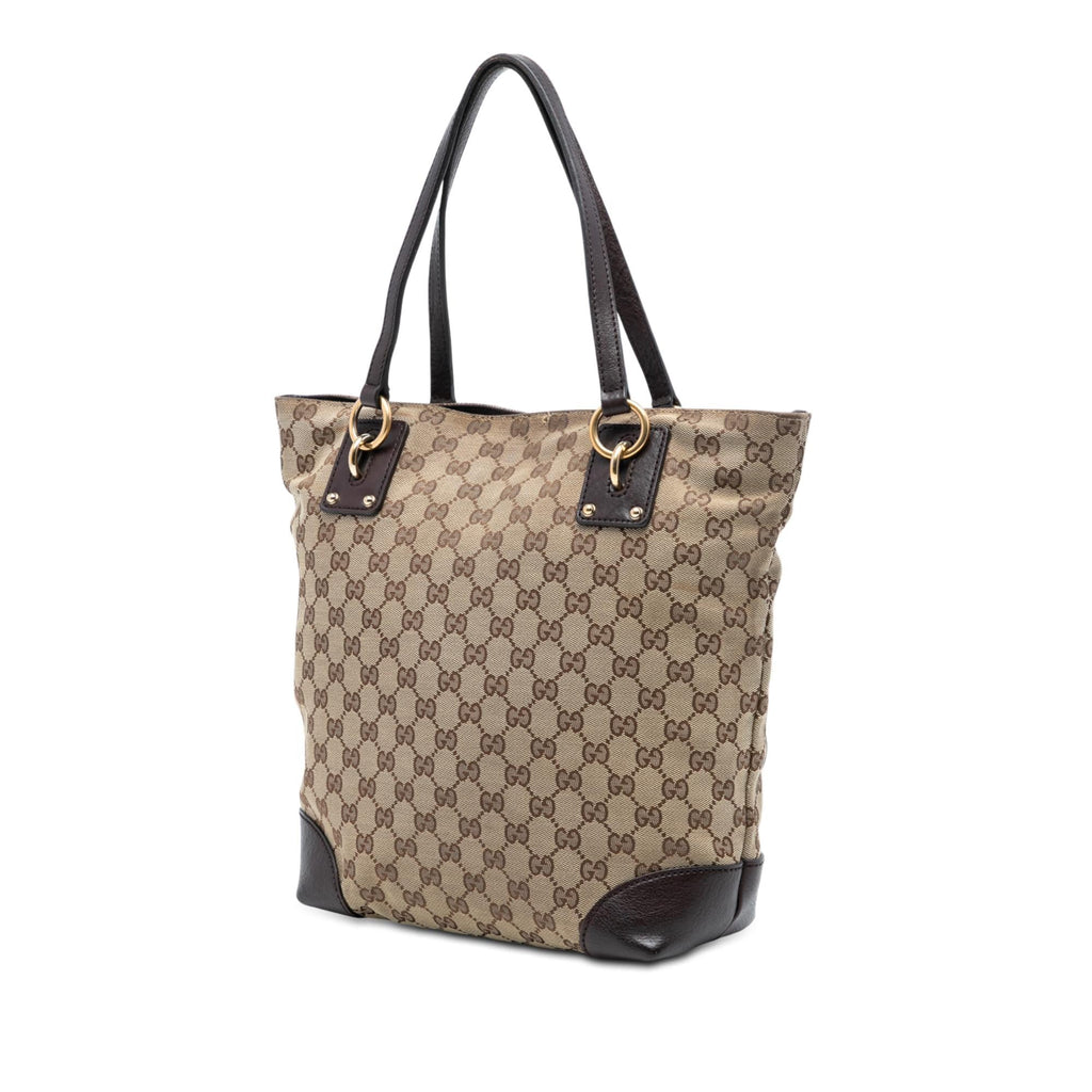 Gucci GG Canvas GG Charm Tote