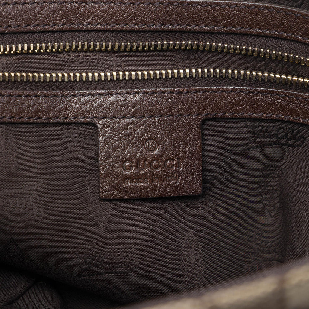 Gucci GG Canvas GG Charm Tote
