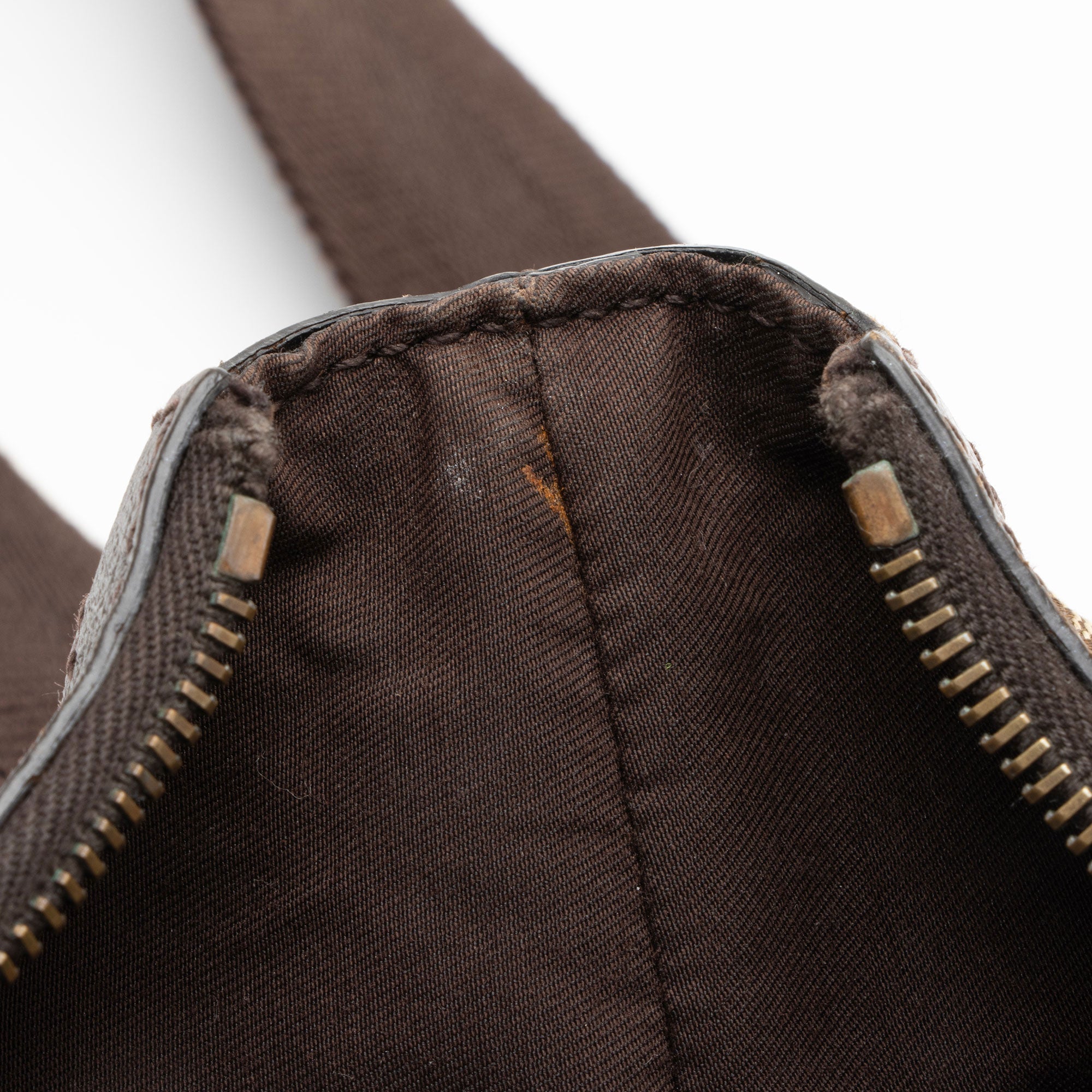 Gucci GG Canvas Half Moon Medium Messenger