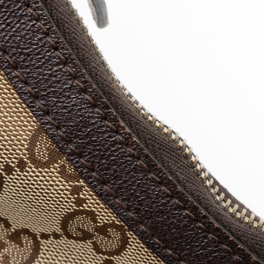 Gucci GG Canvas Half Moon Medium Messenger