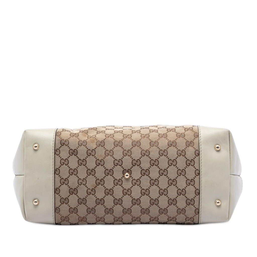Gucci GG Canvas Heart Bit Tote
