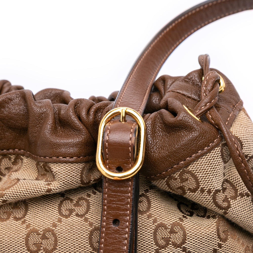 Gucci GG Canvas Horsebit 1955 Bucket Bag