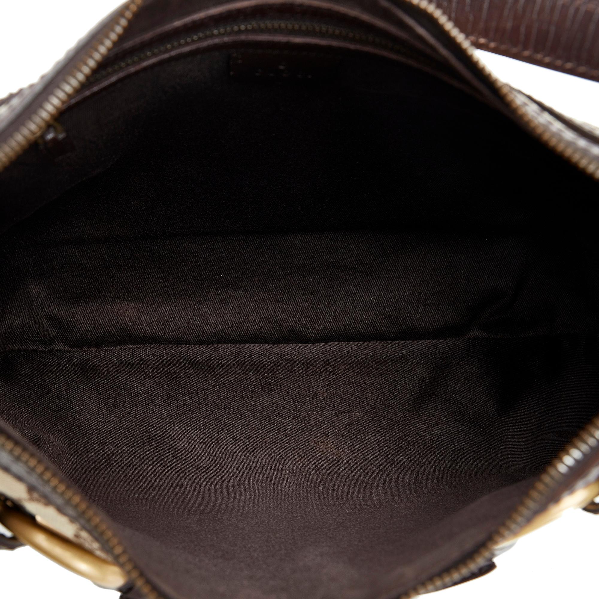 Gucci GG Canvas Horsebit Hobo Bag (SHG-3vKr0U)