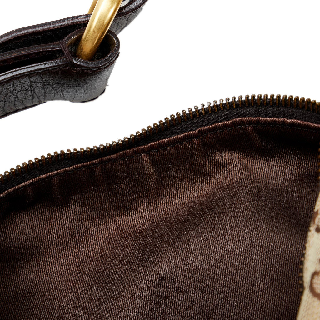 Gucci GG Canvas Horsebit Hobo (SHG-Df8Cbe)