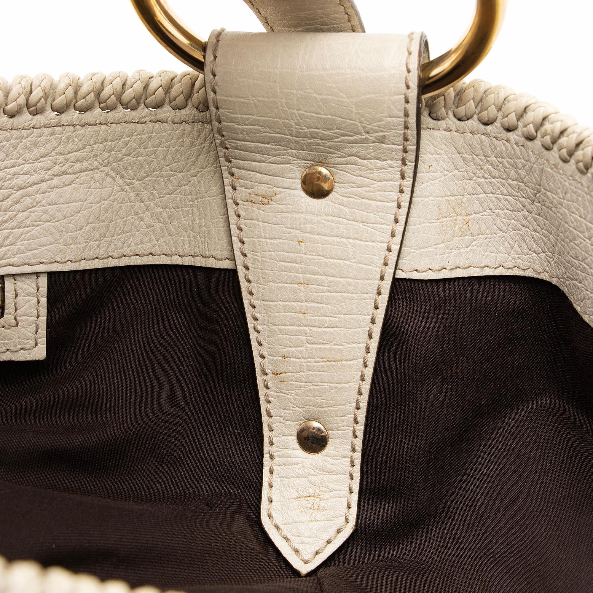 Gucci GG Canvas Horsebit Large Hobo - FINAL SALE (SHF-cqgUHp)
