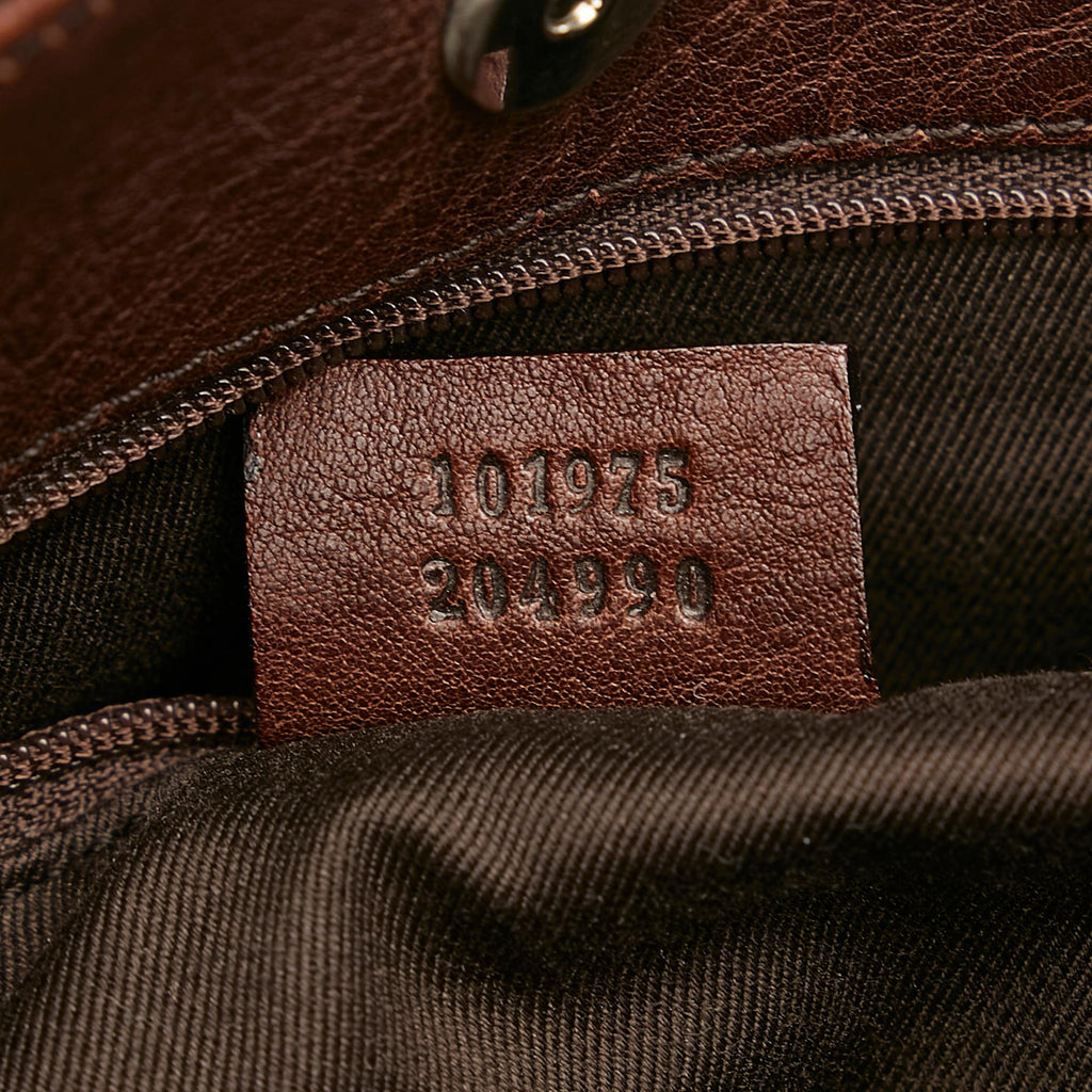 Gucci GG Canvas Horsebit Shoulder Bag (SHG-29071)